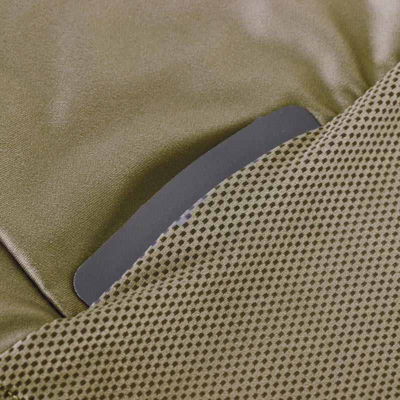 Qudra Cycling Jersey and Bib Tights Top with Short Pants Brown 060