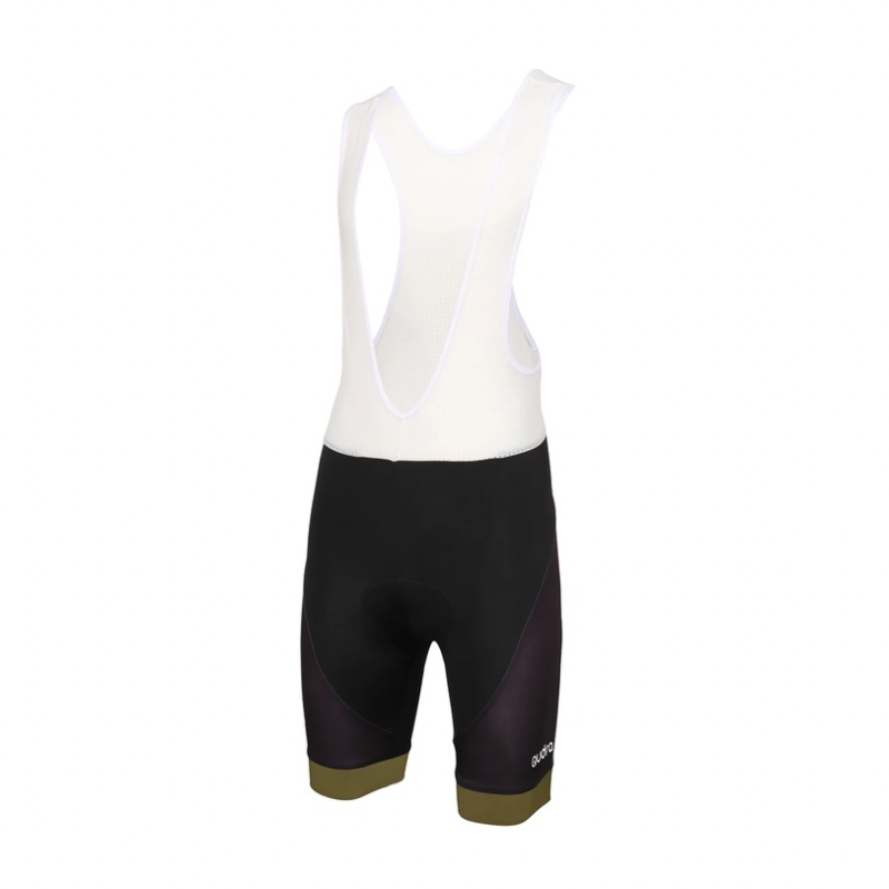 Qudra Cycling Jersey and Bib Tights Top with Short Pants Brown 060