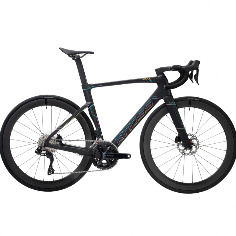 Bross Vagabond Aero 6SE 105 Di2 R7170 Carbon Road Bike with Carbon Wheels