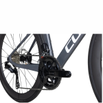 CUBE AGREE C:62 105 Di2 grey ‘n’ black with Carbon Wheelset